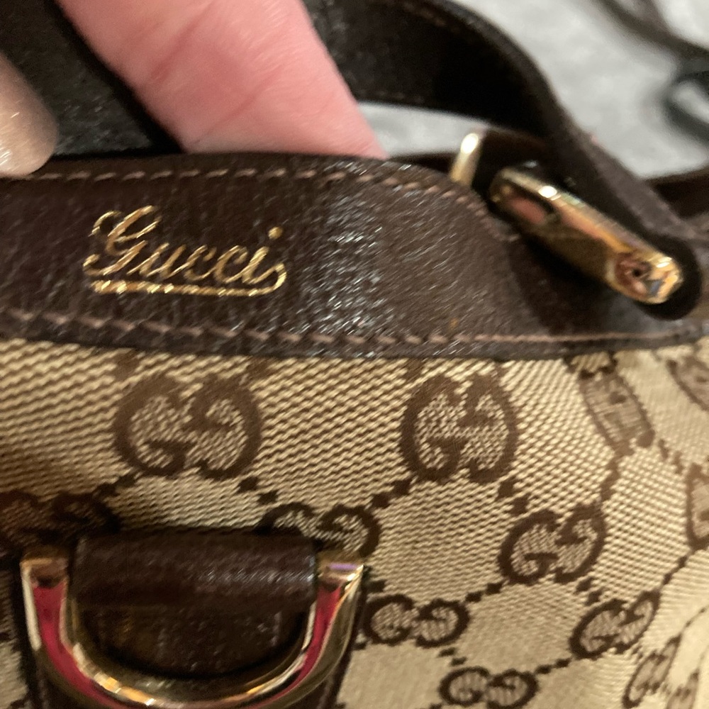 Authentic Vintage Gucci tote photos accurate - Picture 3 of 16